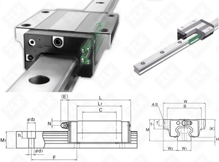 Каретка H65FL