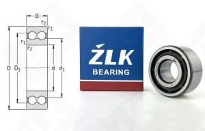 Подшипник 3202 TNG радиально-упорный шариковый 15-35-15,9 мм