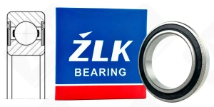 Подшипник 1000911 2RS (619112RS,69112RS) радиальный шариковый 55-80-13 мм