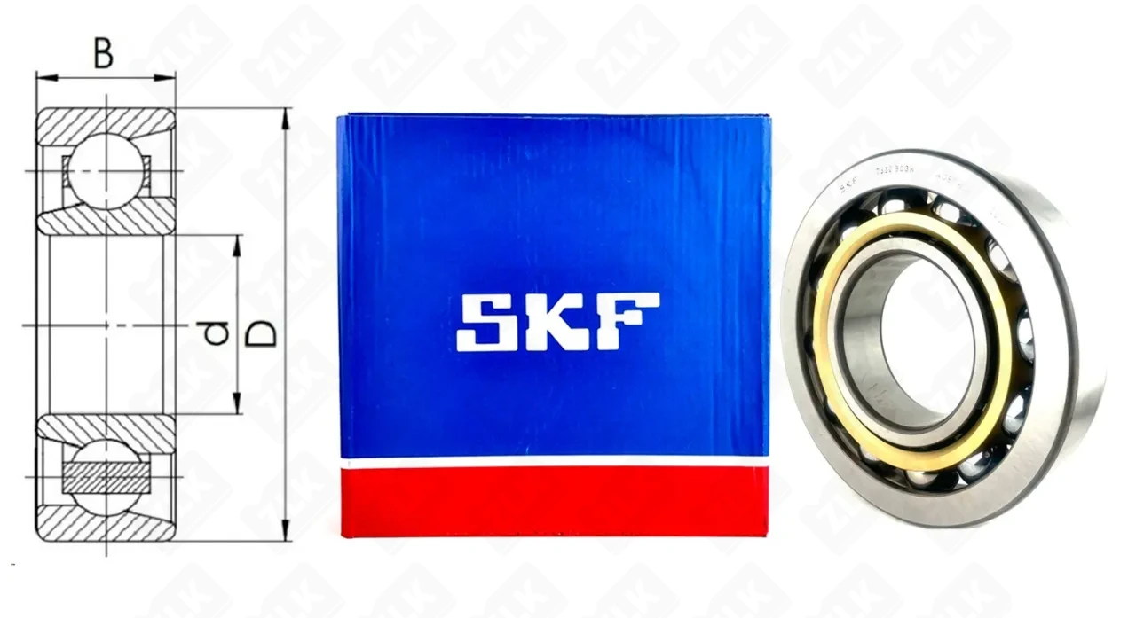 Подшипник шариковый 66330Л (7330BCBM) 150×320×65 мм SKF оригинал