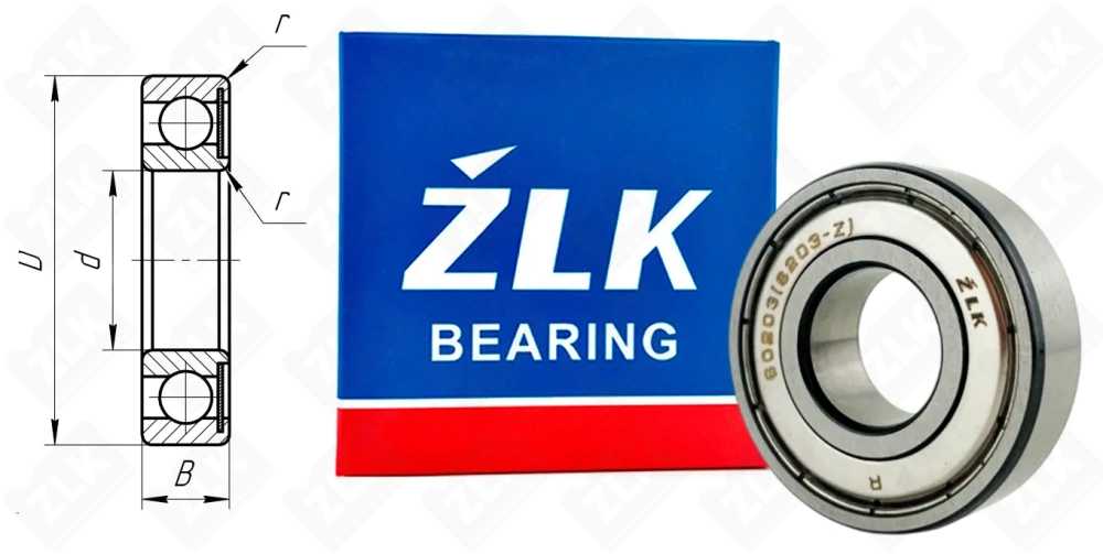 60203 (6203Z) ZLK