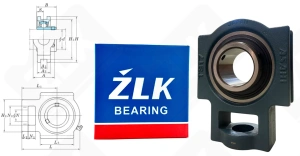 Подшипниковый узел 480317UCT (UCT317) ASAHI