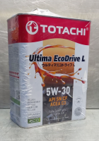 Масло моторное 5W-30 синтетическое 4л универсальное TOTACHI Ultima Ecodrive L SN/CF