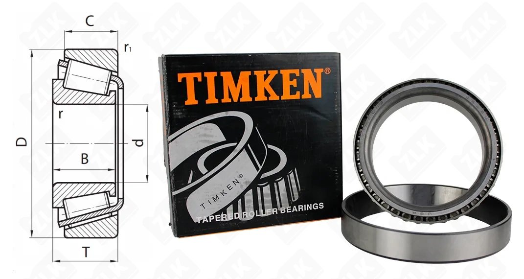 Подшипник роликовый (48684/48620) 142.88×200.03×41.28 мм Timken оригинал