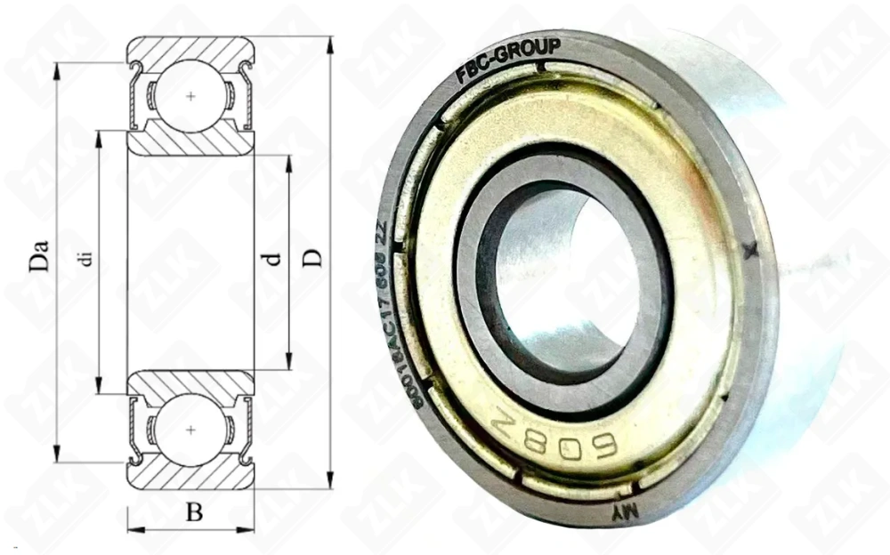 80018 (608ZZ) Россия
