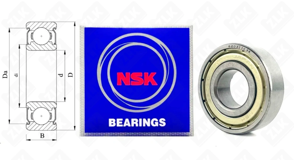 80203 (70) (6203ZZC3) NSK ремень