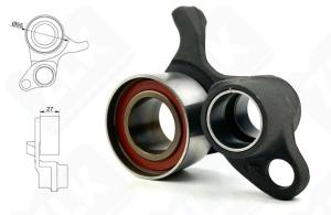 Подшипник LAT1001F (VKM73006 531014420 GT37411) радиальный шариковый 30-55-27 мм