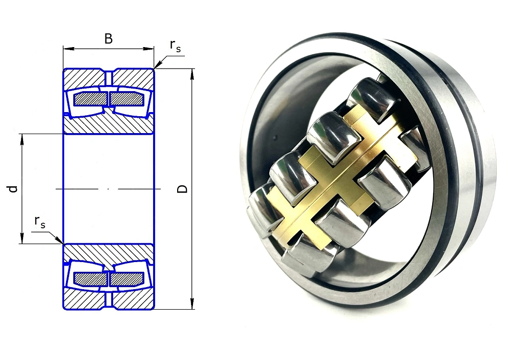 3610 HШ (22310CAW33,22310MBW33) ППЗ
