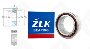 Подшипник B7015C.TPA.P4S радиально-упорный шариковый 75-115-20 мм