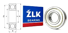 Подшипник шариковый 80307 (6307ZZ) 35×80×21 мм ZLK