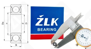 Подшипник MR104 радиальный шариковый гибридный 4-10-3 мм
