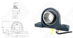 Подшипниковый узел 480209UCP (UCP209)