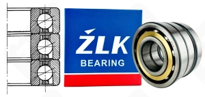 Подшипник 666322Л1 (7322BBMTT) радиально-упорный шариковый 110-240-150 мм