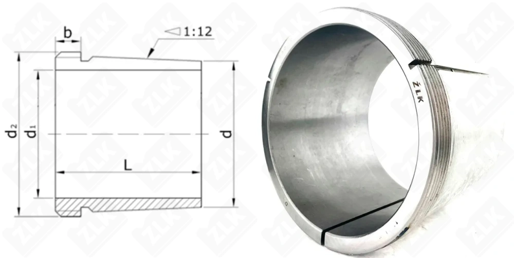 Втулка закрепительная 73636 ZLK