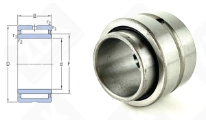 Подшипник NKI20/20 радиальный игольчатый 20-32-20 мм