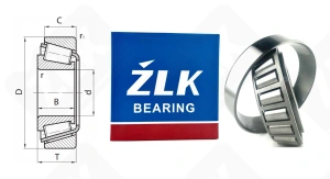 Подшипник 7513 (32213) радиально-упорный роликовый конический 65-120-32,75 мм