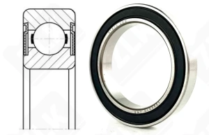 Подшипник 1000910 2RS (619102RS,69102RS) радиальный шариковый 50-72-12 мм