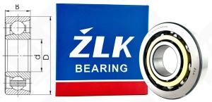 Подшипник 46416ЛШ (7416ACM) радиально-упорный шариковый 80-200-48 мм