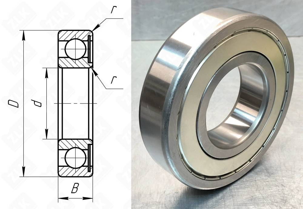60315 (70) (6315ZC3VL0241) ZLK (токоизолированный)