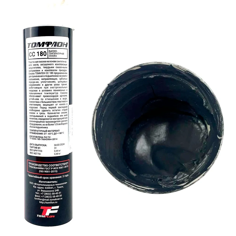 Смазка шрусовая СС 180/0.4 t-40°C +180°C Томфлон 400 гр