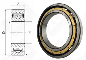 Подшипник 148Л (6048MB) радиальный шариковый 240-360-56 мм