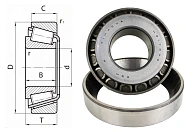 Подшипник роликовый (744/742) 73.025×150.089×44.45 мм Timken оригинал