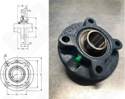 Подшипниковый узел 480206UCFC (UCFC206)