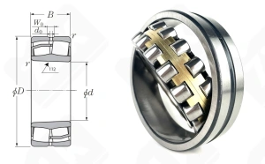 Подшипник 113513 Н (22213KMBW33,22213) радиальный роликовый самоустанавливающийся 65-120-31 мм