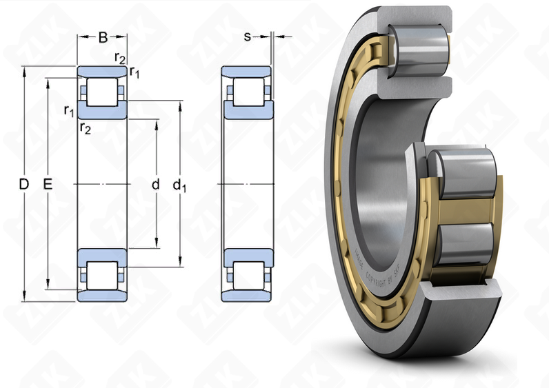BC1B 326548 C (ZF0735301628) SKF 