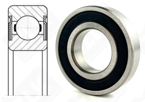 Подшипник 7000103 (2RS) (160032RS) радиальный шариковый 17-35-8 мм