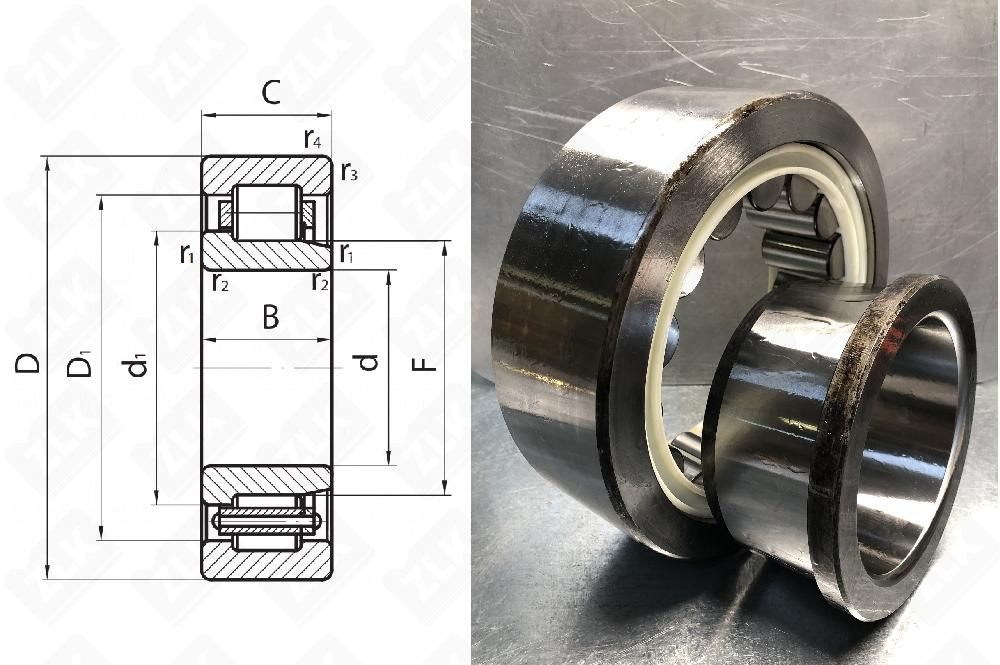 42218 Е (NJ218ECPC3) SKF