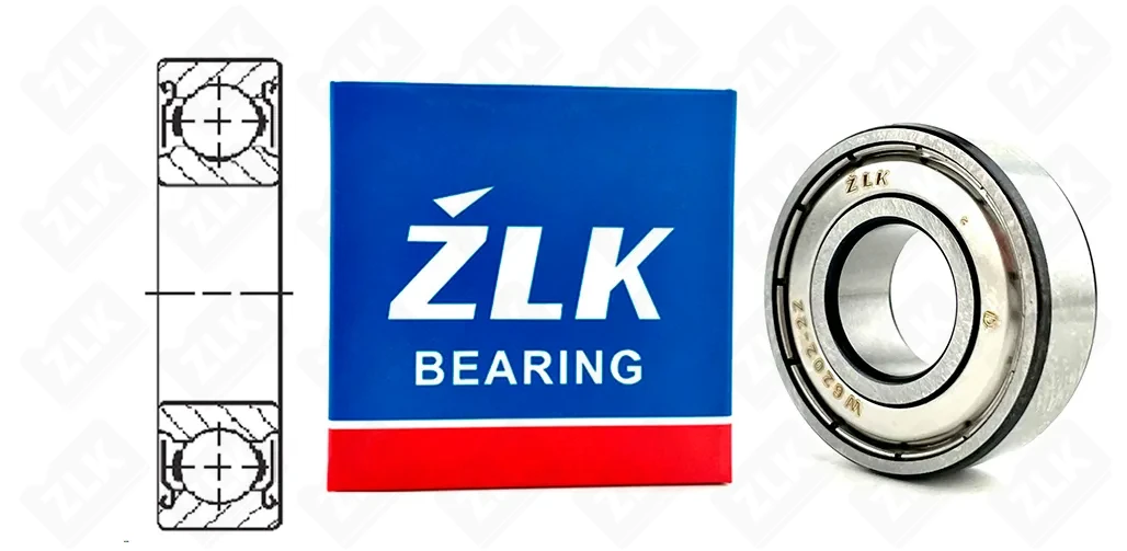 Подшипник шариковый 80202 (W62022Z) 15×35×11 мм ZLK
