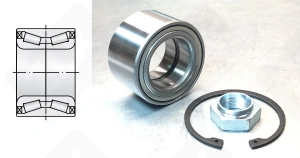 Подшипник VKBA3640 (CRF-43.83640 R140.17 713640390 VKBA3689) радиально-упорный роликовый конический 49-84-48 мм