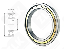 Подшипник 1000922Л (61922M,6922) радиальный шариковый 110-150-20 мм