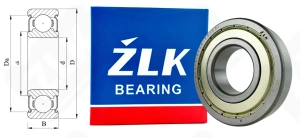 Подшипник 80308 (70) (6308ZZC3) радиальный шариковый 40-90-23 мм