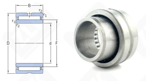 Подшипник 4074903 (NAV4903) радиальный игольчатый 17-30-13 мм