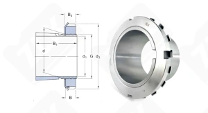 Втулка закрепительная H3132 ZLK 140-160-119 мм