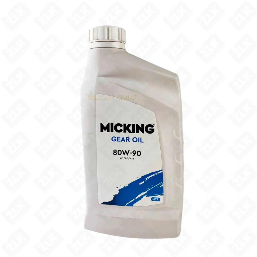 Масло трансмиссионное 1л МКПП, мост Micking Gear Oil 80W-90 GL-5/MT-1 