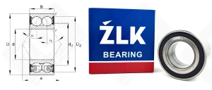 Подшипниковый ступичный узел VKBA7408 (R173.27 713619790) радиально-упорный шариковый 43-80-40 мм