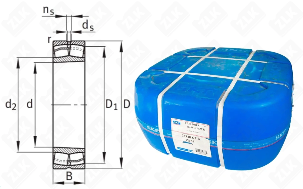 153640 H (22340CCKW33) SKF