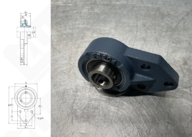 Подшипниковый узел 480204UCFB (UCFB204-12)