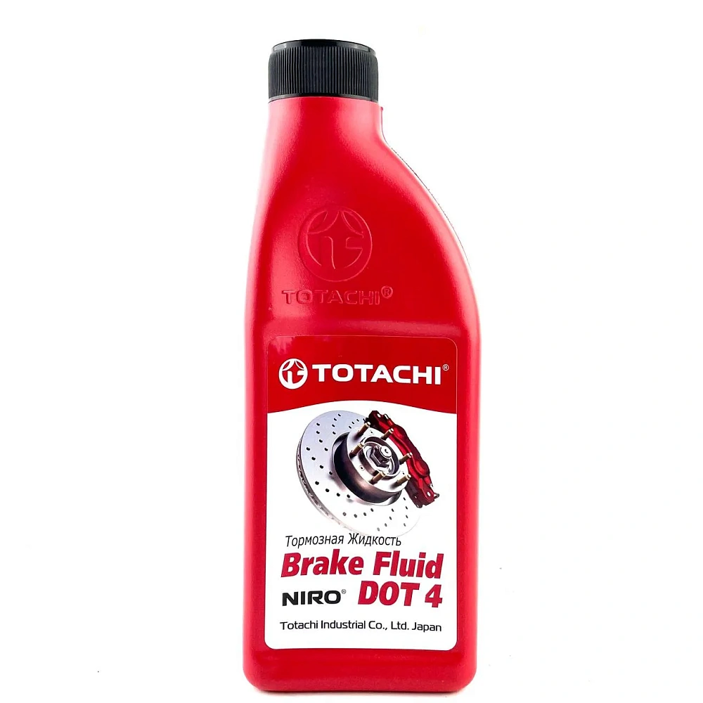 Тормозная жидкость 0,455кг TOTACHI NIRO Brake Fluid DOT 4 FMVSS 116 DOT 4, ISO 4925 4, SAE J1704