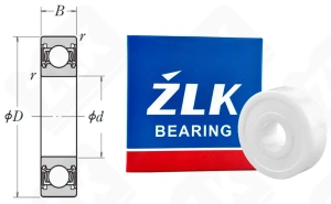 Подшипник 180024 (6242RS) радиальный шариковый керамический 4-13-5 мм