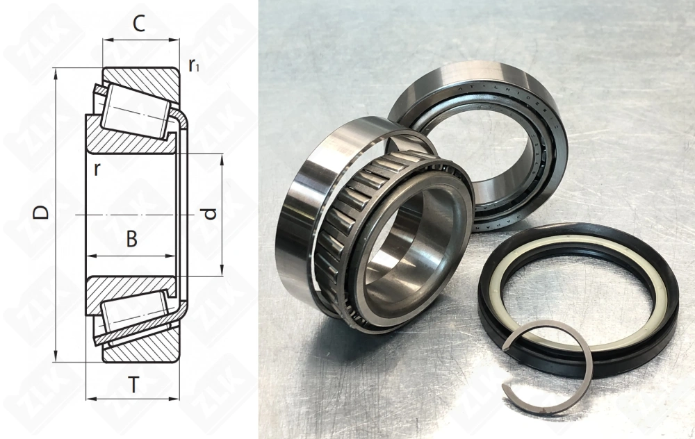 VKBA1915 (R173.06 713619140 4T-LM102949/102910) SKF 