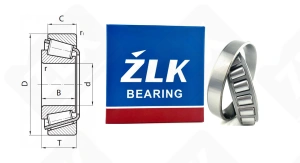 Подшипник 7214 (30214) радиально-упорный роликовый конический 70-125-26,25 мм