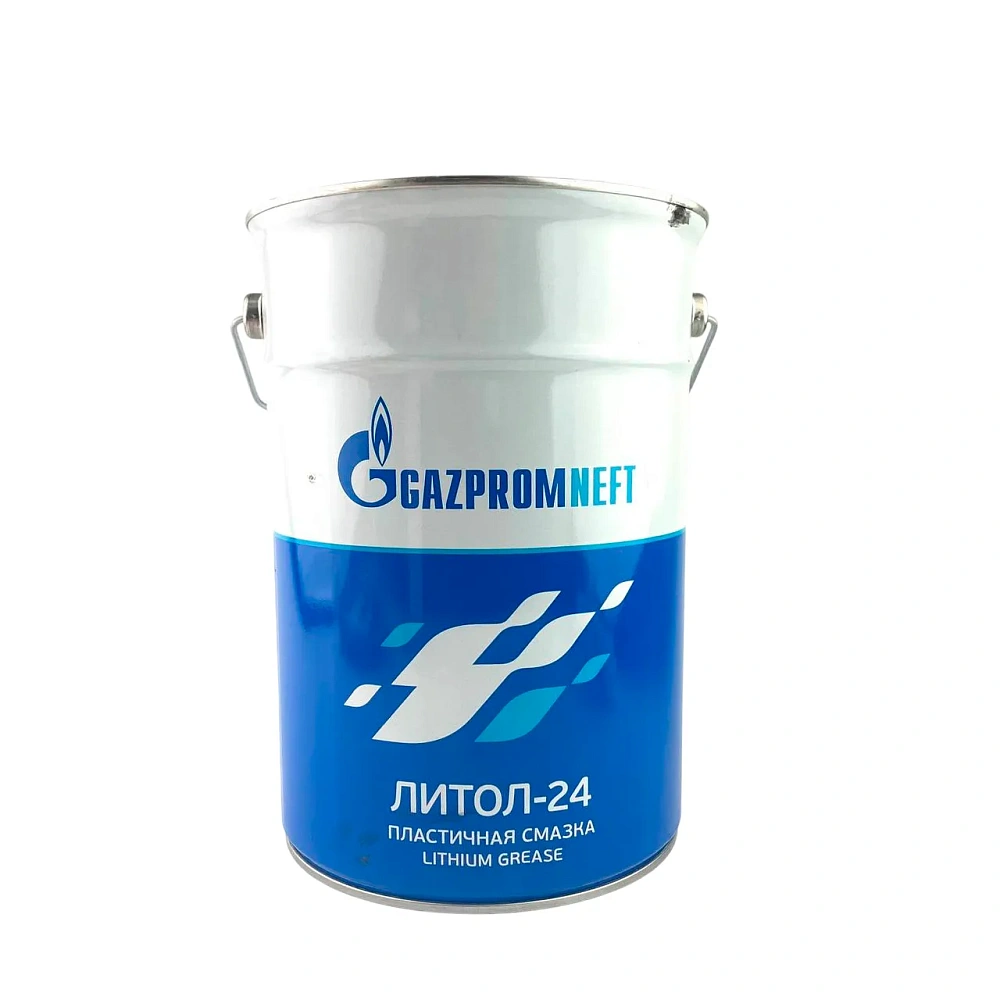 Смазка литиевая Литол-24 t-40°C +120 °C Gazpromneft 4 кг.