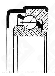 Подшипник шариковый 916913 (916913) 63×102×27 мм ГПЗ-1, ЕПК
