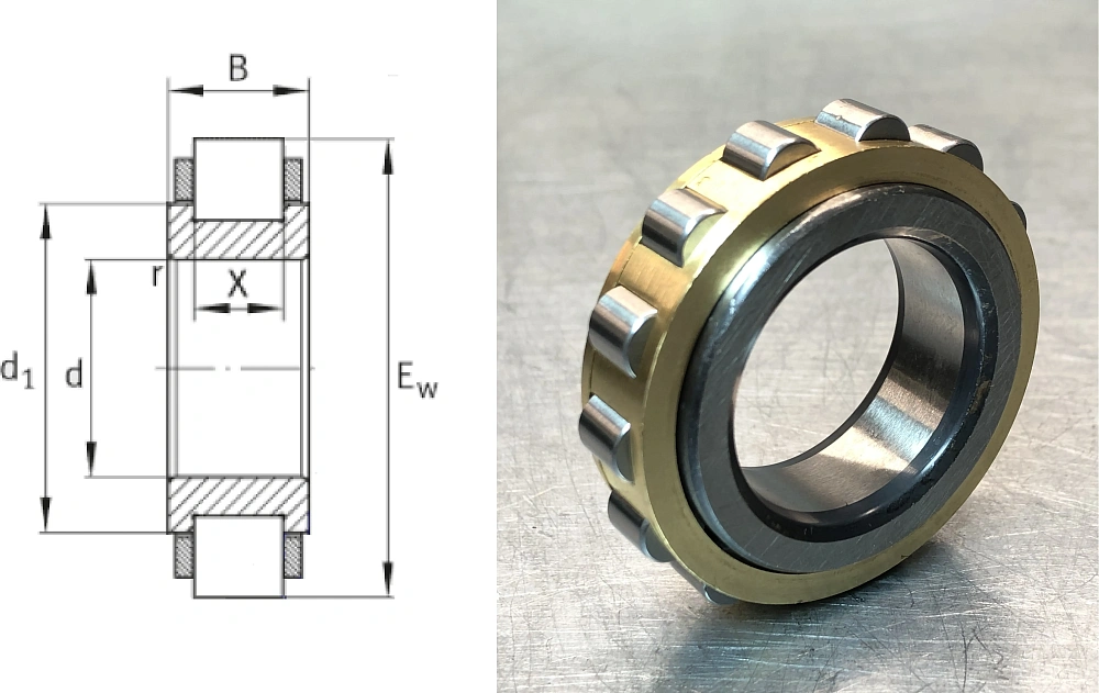 502206 Л (RN206M) Timken