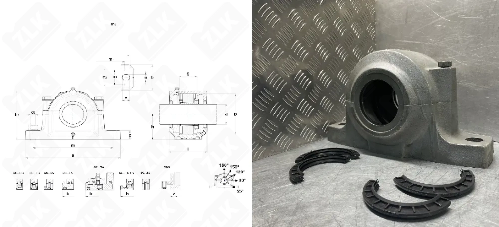 Разъемный корпус SNC230-530 ZLK