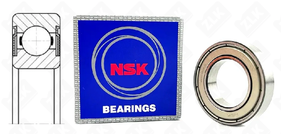 Подшипник шариковый 1000903 (6903ZZC3) 17×30×7 мм NSK оригинал